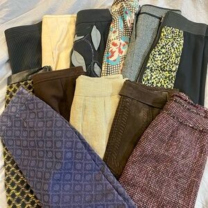 12 skirts, sized 0 and 2.